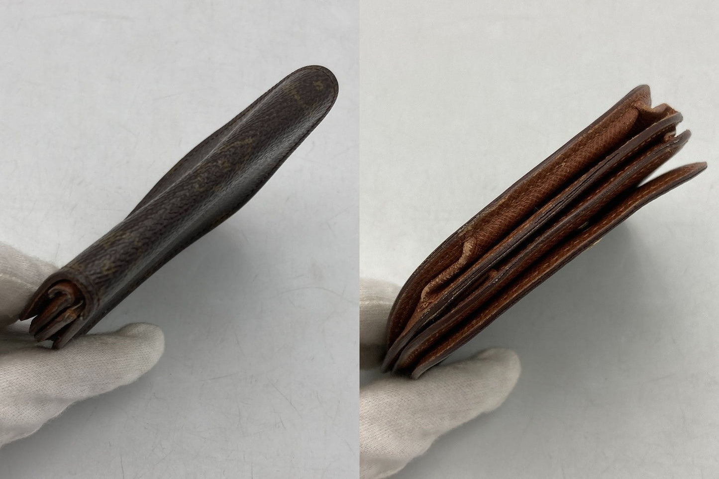 LOUIS VUITTON ルイヴィトン モノグラム ポルトモネグゼ M61970 中古 D4