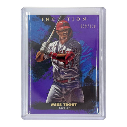 TOPPS MLBカード INCEPTION MIKE TROUT ANGELS 059/150 #60 中古 IT1