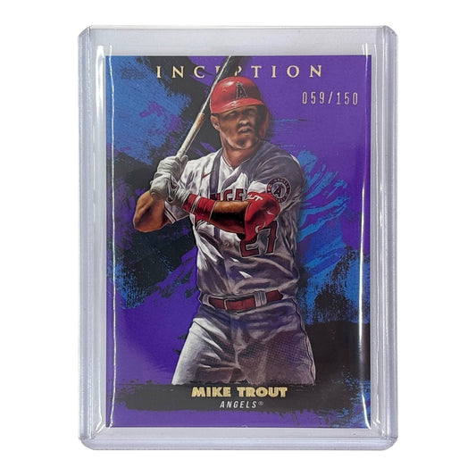 TOPPS MLBカード INCEPTION MIKE TROUT ANGELS 059/150 #60 中古 IT1