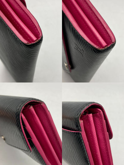 LOUIS VUITTON ルイヴィトン エピ ポルトフォイユ サラ 長財布 M64322 中古 D4