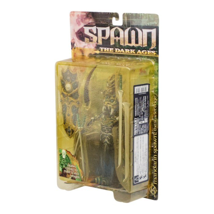 SPAWN SERIES 14 THE DARK AGES mandarin spawn the scanlet edge Repainter Version McFARLANE TOYS 中古 a1