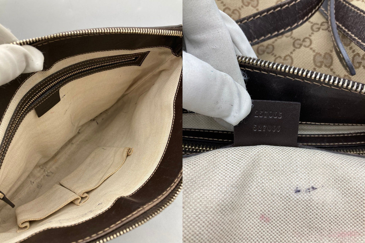 GUCCI グッチ GGキャンバス メイフェア ショルダーバッグ  257065 中古 D4