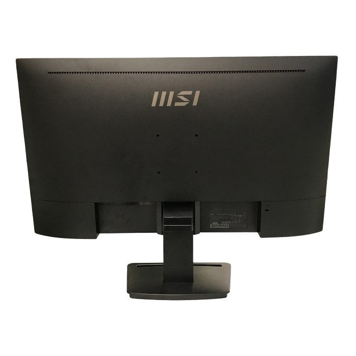 MSI PRO 27インチ 液晶モニター ブラック ディスプレイ IPSノングレア 4K UHD/60Hz/4ms スピーカー内蔵 HDR MP273U 中古 T1