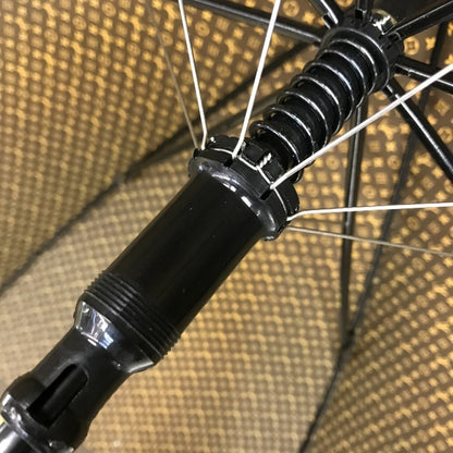 LOUIS VUITTON ルイヴィトン モノグラム パラプルュイ ジブレ 長傘 レディース 60cm 8本骨 ナイロン ジャンプ式 雨傘 ブラウン M70107 中古 T1