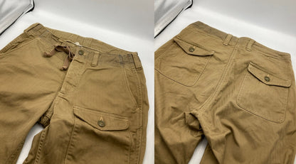 FREEWHEELERS フリーホイーラーズ UNION SPECIAL OVERALLS KRAFTY ミリタリーパンツ サイズ30×34 メンズ 中古 D4