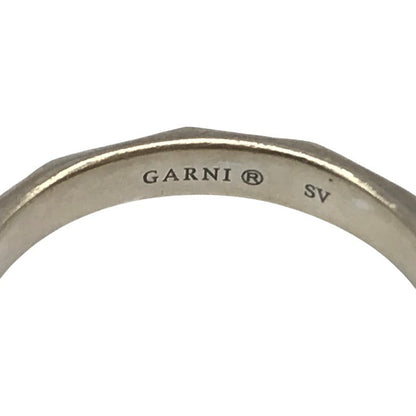 GARNI ガルニ クロッケリーリング レディース シルバー 指輪 シンプル ナロー #12.5 中古 T1