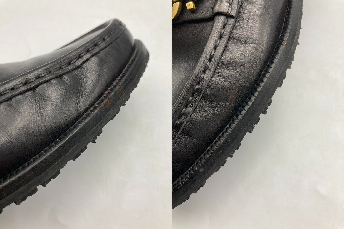 Salvatore Ferragamo サルヴァトーレフェラガモ ガンチーニ ローファー UR31285 サイズ8 メンズ 中古 D4