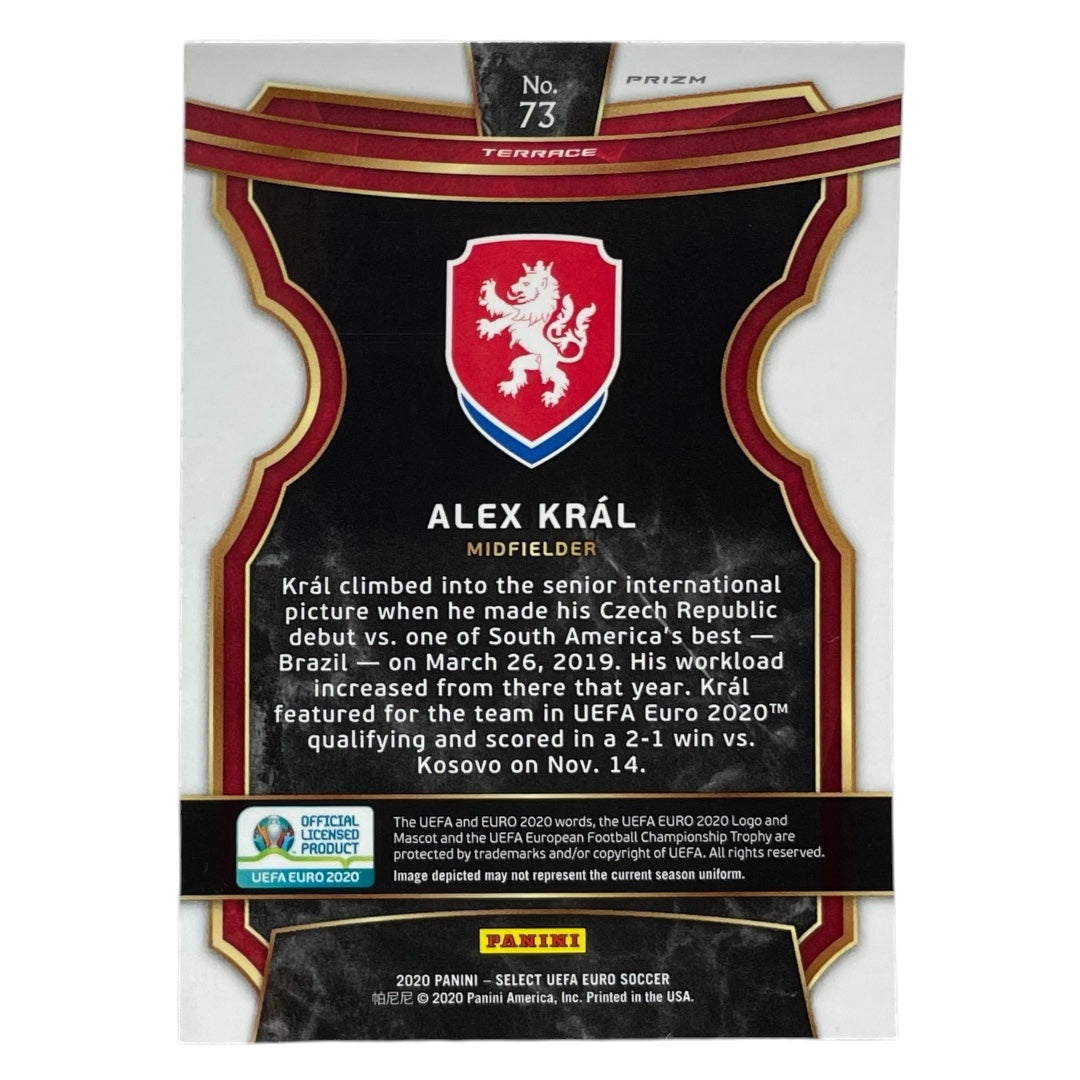 PANINI サッカーカード SELECT UEFA EURO PRIZM ALEX KRAL CZECH REPUBLIC #73 中古 IT2