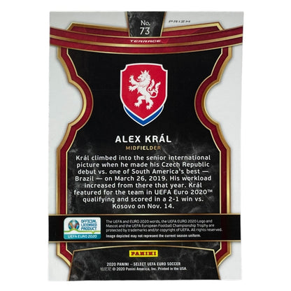 PANINI サッカーカード SELECT UEFA EURO PRIZM ALEX KRAL CZECH REPUBLIC #73 中古 IT2