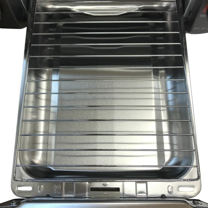 リンナイ ガステーブル ブラック プロパンガス用 水無し片面焼きグリル 据え置き LP コンロ 左強火力 KG35NBKL 中古 T1