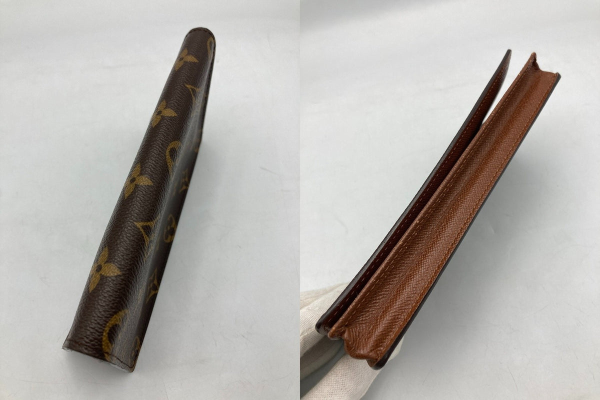 LOUIS VUITTON ルイヴィトン モノグラム ポルトカルトクレディ 円 長財布 札入れ M60825 中古 D4