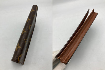 LOUIS VUITTON ルイヴィトン モノグラム ポルトカルトクレディ 円 長財布 札入れ M60825 中古 D4