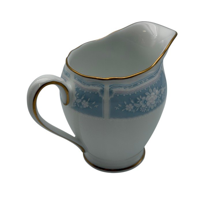 noritake ノリタケ レースウッドゴールド シュガーポット＆クリーマー セット 洋食器 ブランド おしゃれ ティー用品 コーヒー用品 中古 W1