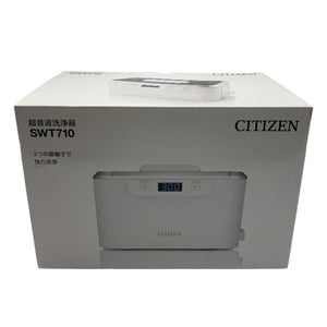 未使用品 シチズン 超音波洗浄器 ホワイト SWT710 CITIZEN メガネ 歯ブラシ 入れ歯 貴金属 シェーバー 中古 W４