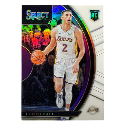 PANINI NBAカード SELECT PRIZM LONZO BALL LOS ANGELES LAKERS /149 #28 中古 IT2