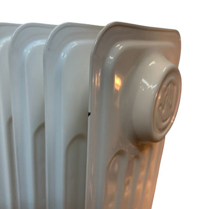 アイリスオーヤマ オイルヒーター タイマー付 3段階 温度調節機能 8畳用 ホワイト POH-S1208M-W IRIS OHYAMA 家電 冬 暖房器具 中古 W４