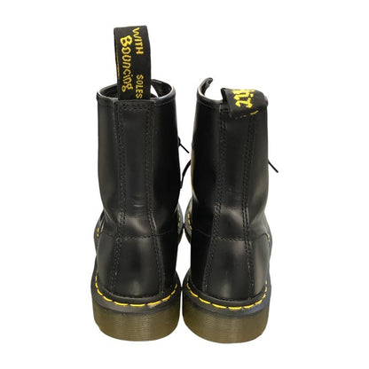 Dr.Martens ドクターマーチン 8ホールブーツ レディース レザー レースアップ 定番 ブラック UK6(25cm) 11821 中古 T1