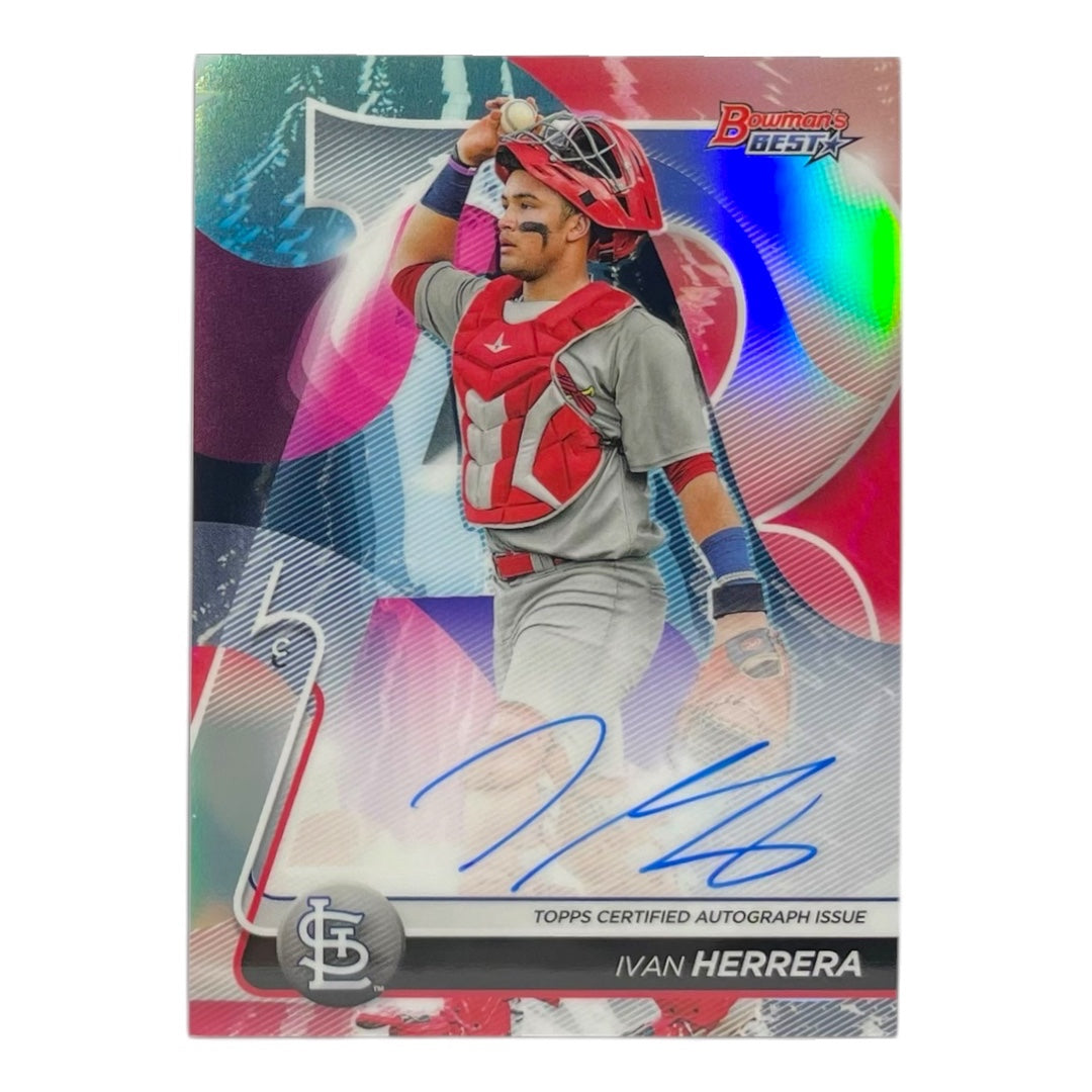 TOPPS MLBカード BOWMAN'S BEST IVAN HERRERA ST. LOUIS CARDINALS #B20-IH 中古 IT2
