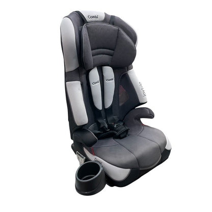 Combi ジュニアシート ジョイトリップ エアスルー GC エアーグレー (1歳~11歳頃対象) 軽量&省スペース設計 コンビ チャイルドシート メッシュシート 中古 R4