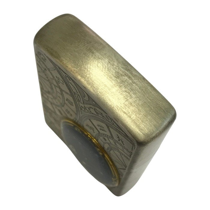 Zippo ジッポー LIBRA オイルライター 12星座 てんびん座 天秤 U.S.A製 中古 T1
