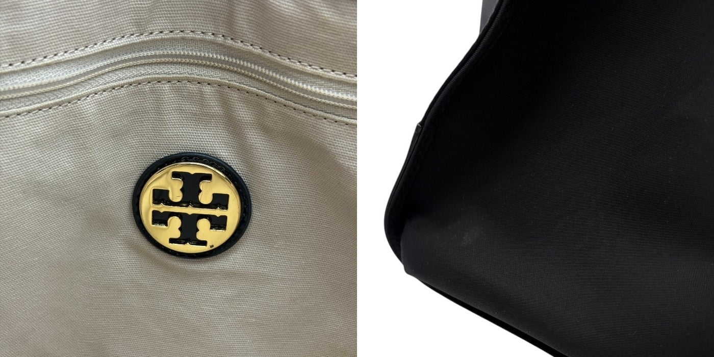TORY BURCH トリーバーチ トートバッグ 50009806 ブランド バッグ 鞄 レディース ブラック A4 大きめ 中古 W４