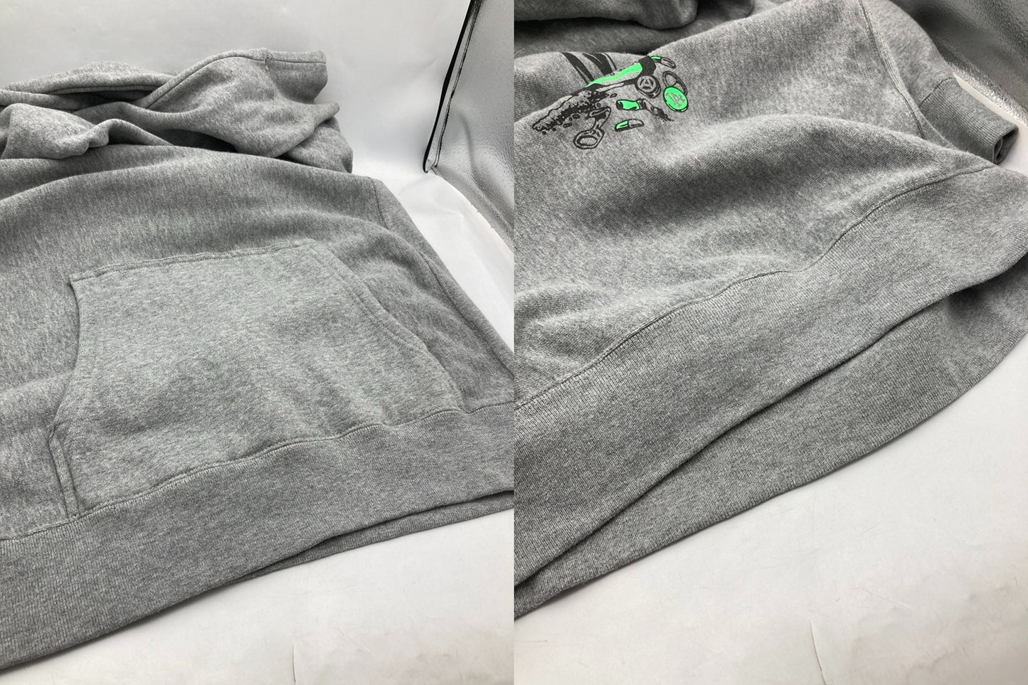 undefeated×Wasted youth アンディフィーテッド ウェステッドユース フーデッドパーカー サイズM 中古 D4