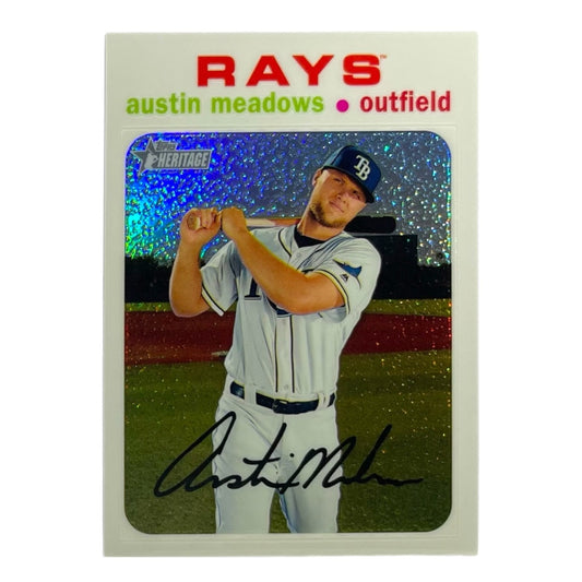 TOPPS MLBカード HERITAGE AUSTIN MEADOWS TAMPA BAY RAYS /71 #THC-481 中古 IT2