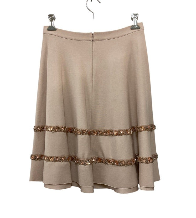 Blumarine ブルマリン ビジュー スカート ひざ丈 サイズ IT40 レディース 中古 D4