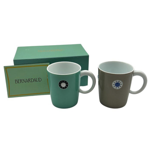 BERNARDO ベルナルド マグカップ グレー グリーン セット コップ 洋食器 希少 中古 W1