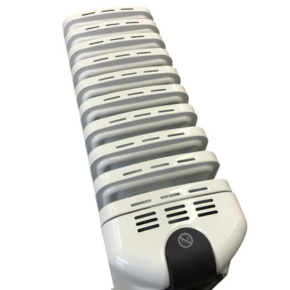 デロンギ(DeLonghi)アミカルド オイルヒーター [10~13畳用] ゼロ風暖房 RHJ35M1015-BK 中古 Y1