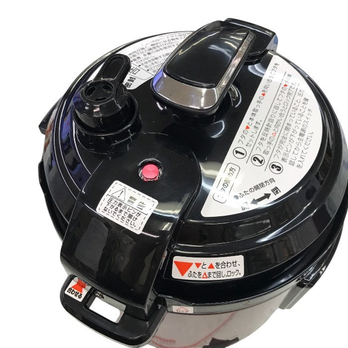 D&S ディーアンドエス マイコン圧力鍋 2.5L STL-EC30R 簡単調理電気圧力鍋 タイマー機能付き 中古 Y1