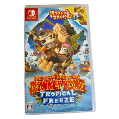 nintendo switch ソフト ドンキーコング トロピカルフリーズ 任天堂 スイッチ ニンテンドー ゲーム 中古 W1
