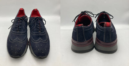 luis gonzalo ルイスゴンザロ ウイングチップ スエードシューズ 中古 D4