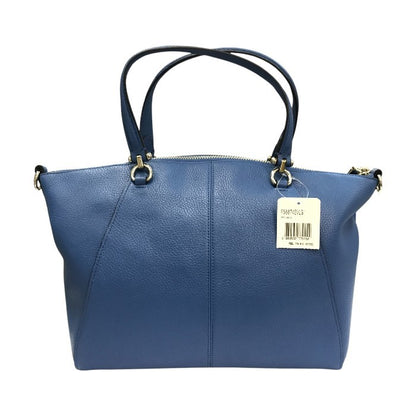 COACH コーチ プレーリーサッチェル ハンドバッグ レディース 2way ショルダー レザー シルバー金具 ブルー 58874 中古 T1