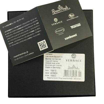 VERSACE x ROSENTHAL ベルサーチ ビザンチン マグカップ 約350ml Byzantins ローゼンタール 金彩 中古 T1