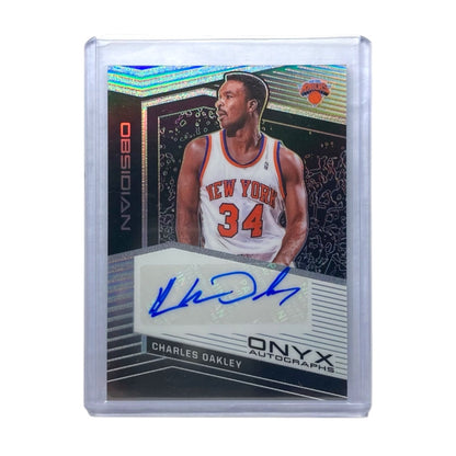 PANINI NBAカード OBSIDIAN CHARLES OAKLEY NEW YORK KNICKS /99 #OA-CHO 中古 IT2