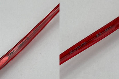 khara エヴァンゲリオン 真希波・マリ TYPE-Mari-2 メガネ 度入り 中古 D4