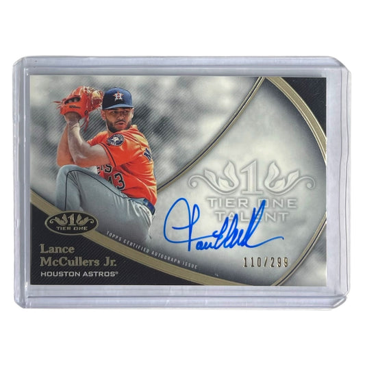 TOPPS MLBカード TIER 1 LANCE MCCULLERS JR. HOUSTON ASTROS /299 #T1TA-LMJ 中古 IT2