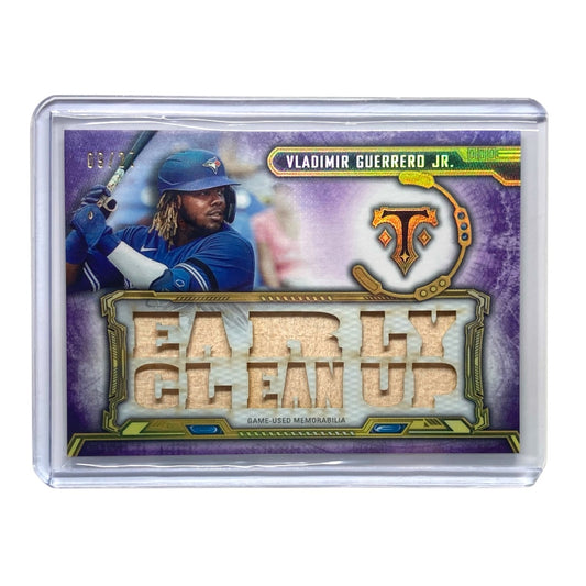 TOPPS MLBカード TRIPLE THREADS VLADIMIR GUERRERO JR. BLUE JAYS 09/27 #TTR-VGJ3 中古 IT2