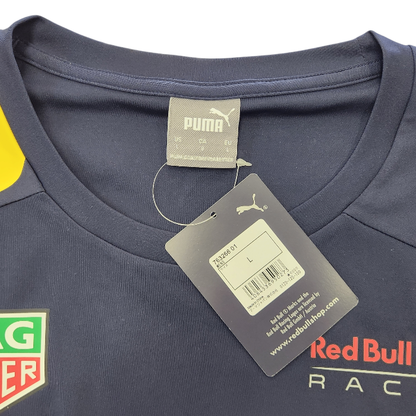 PUMA プーマ RBR Team Tシャツ メンズ 22年秋冬カラー レッドブル モータースポーツ スーパーGT F1 ナイト スカイ Lサイズ 763266 01 中古 T1