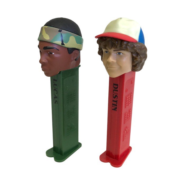 PEZS ペッツ STRANGER THINGS ルーカス ダスティン セット キャンディディスペンサー NETFLIX ストレンジャーシングス 海外 中古 T1