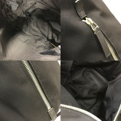 GUCCI グッチ シェリーライン バックパック ユニセックス キャンバス/レザー A4収納可 リュック ブラック 337075 中古 T1