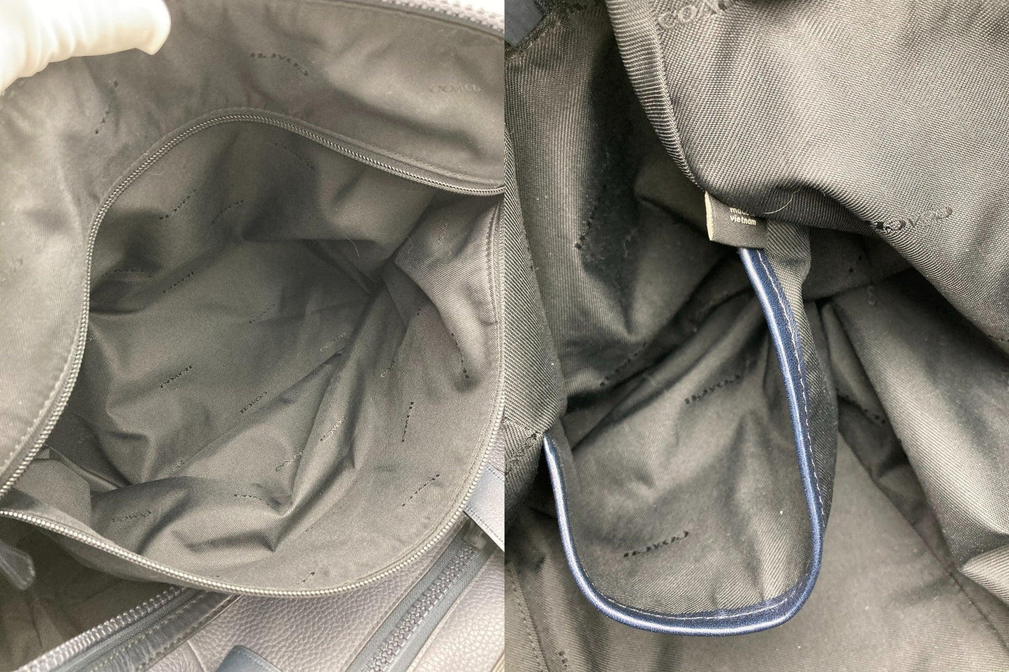 COACH コーチ レザー 2WAY ボストンバッグ 86737 メンズ 中古 D4