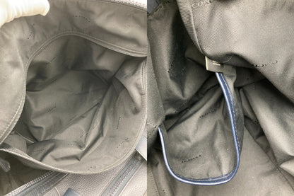 COACH コーチ レザー 2WAY ボストンバッグ 86737 メンズ 中古 D4