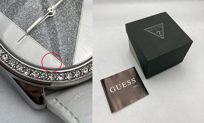 GUESS ゲス tri glitz クオーツ アナログ腕時計 W0884L2 レディース 中古 D4