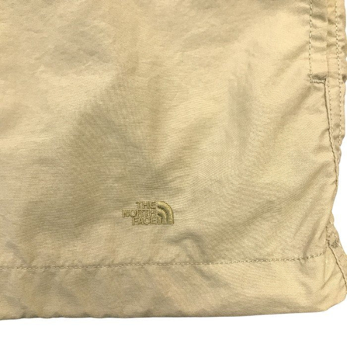 THE NORTH FACE PURPLE LABEL マウンテンフィールド H/S プルオーバー メンズ ナイロン フード ナナミカ ベージュ Sサイズ NP2109N 中古 T1