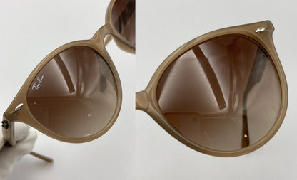 Ray Ban レイバン サングラス RB4305F 616613 53 オパールベージュ 中古 D4
