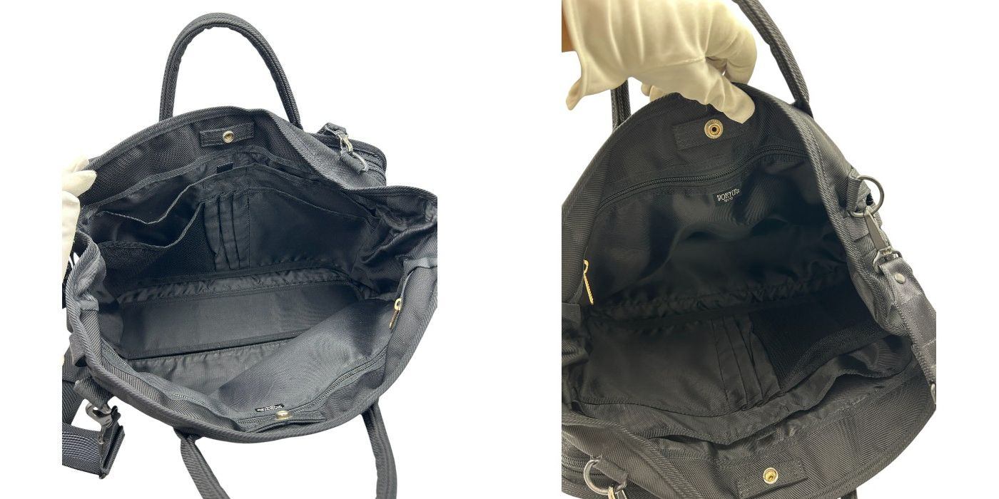 PORTER ポーター ブリーフケース 書類鞄 ビジネスバッグ 鞄 ハンドバッグ ショルダーバッグ メンズ 通勤 中古 W４