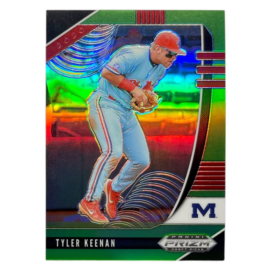 PANINI MLBカード PRIZM DRAFT PICKS TYLER KEENAN UNIVERSITY OF MISSISSIPPI /75 #PDP107 中古 IT2