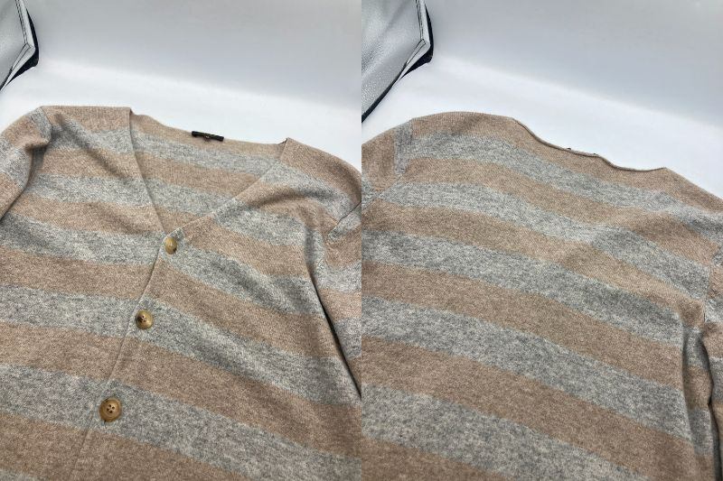 Paul Smith Collection ポールスミスコレクション カシミヤ混 カーディガン ボーダー サイズM 中古 D4